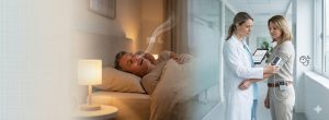 Read more about the article Sforăit, somn neodihnitor și tensiune greu de controlat: când indicăm Holter TA + apnee în somn