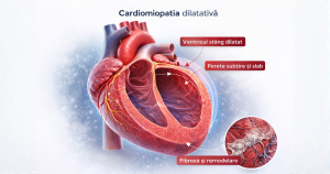 Read more about the article Cardiomiopatia dilatativă: cum o depistăm din timp și de ce diagnosticul precoce este esențial
